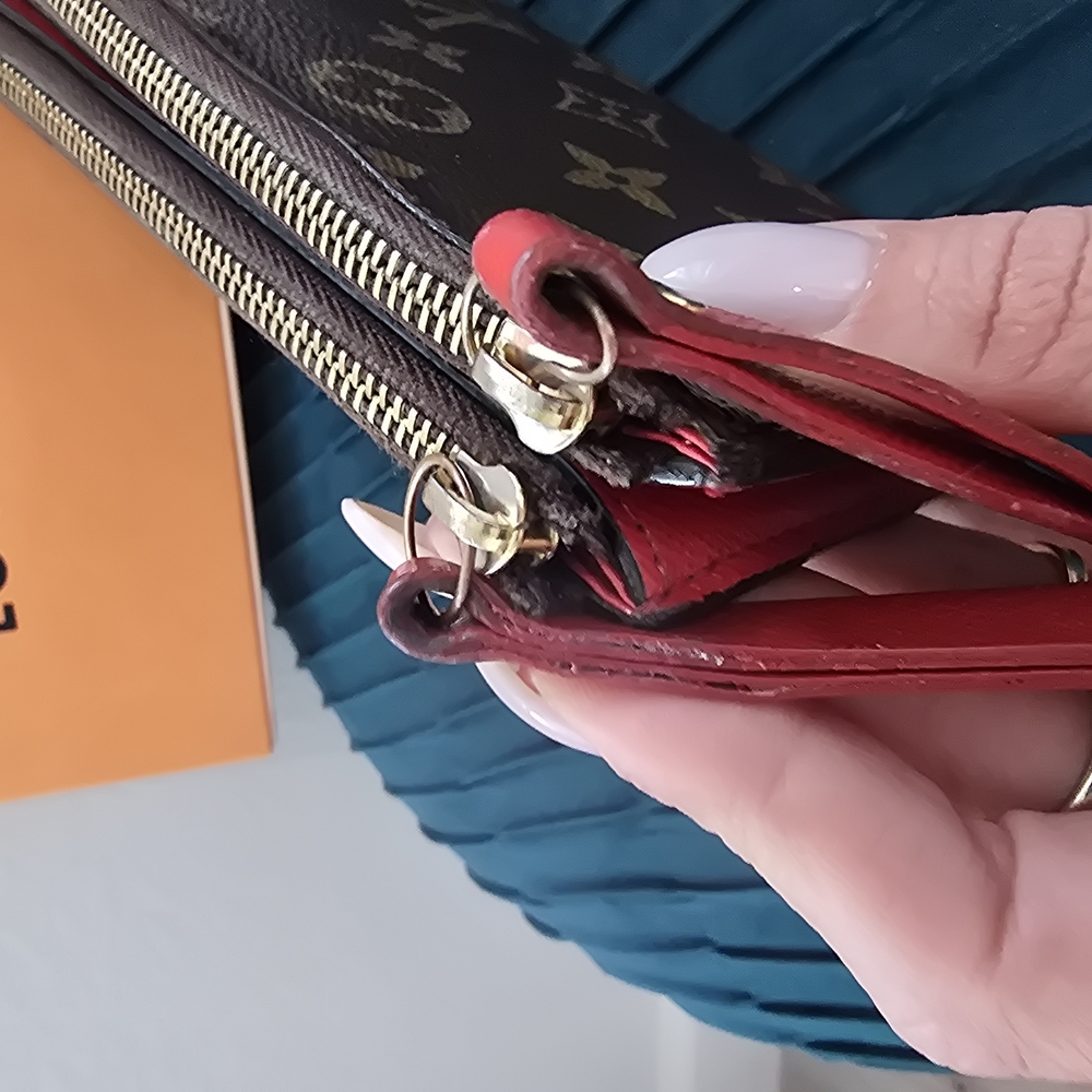 Louis Vuitton Monogram Adele Wallet Coquelicot - image 8